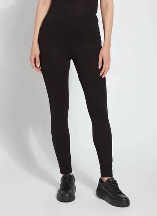 Lyss&eacute; Ponte Toothpick Legging In Black