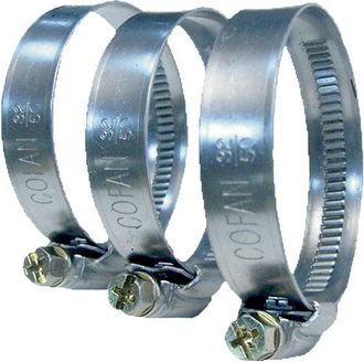 cofan Abrazadera Met&aacute;lica Banda 12mm 40-60 Caja 100 Unid., Abrazaderas Met&aacute;licas: Contienen Enganche De Rosca Incorporado, No Contienen Cantos Ni Rebabas. A