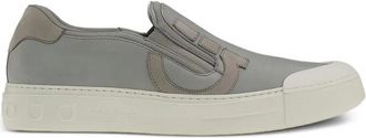 Ferragamo Mens Grey Loafers, US Size 6.5