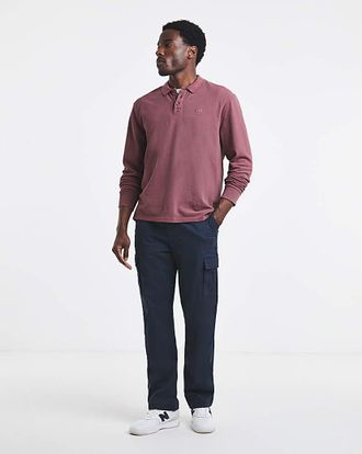 Jacamo Cotton Stretch Cargo Trouser
