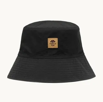 Turtle Fur Dune Reversible Bucket Hat in Black at Nordstrom