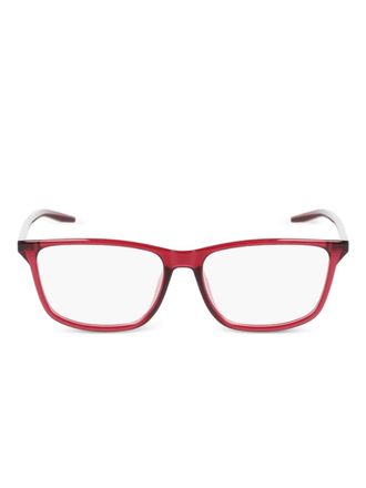 Nike rectangle-frame glasses - Red