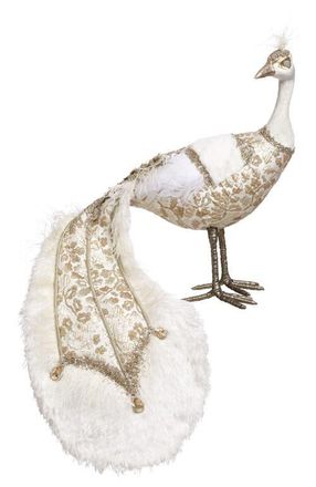 Mark Roberts Elegant Peacock in White at Nordstrom