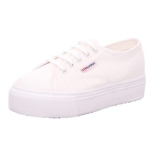 Superga Womens 2790 acotw Linea Up and Down Sneaker, White 901 White, 8 UK