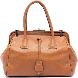Prada Pre-owned Prada Goatskin Madras Cerniera Handbag MTDMA8NMX5WJVG05