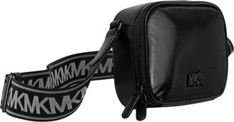 Michael Kors Brooklyn Puffy Mini Crossbody Bag - Heren - Schoudertassen - Zwart - ONE Size - Polyester - Tassen