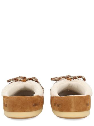 Moon Boot Shearling Lamb Leather Mule - Multicolor