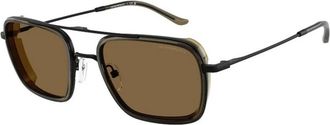 Emporio Armani Authentieke Bril met Topkwaliteit - Heren - Zonnebrillen - Zwart - 54 MM - Accessoires