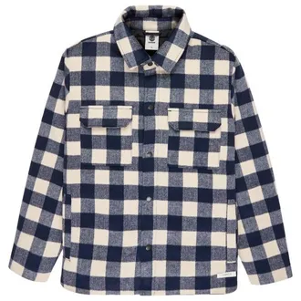 Element Lodge Check Freizeitjacke f&uuml;r Herren | grau
