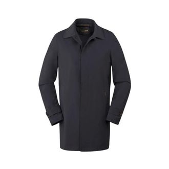 Moorer Hombre, Abrigos, Azul, Talla: 2XL