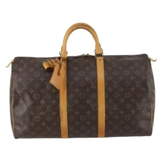 Louis Vuitton Pre-owned Weekend Bags, unisex, Brown, Size: ONE SIZE Pre-owned Weekend Bag