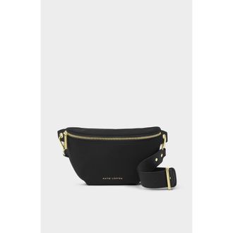 Katie Loxton Nylon-Luxe Belt Bag in Black at Nordstrom