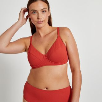 La Redoute Omsluitend bikini-BH, getextureerd tricot