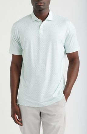 Johnnie-O Fall Flower Featherweight Performance Polo in Sublime at Nordstrom, Size Xx-Large