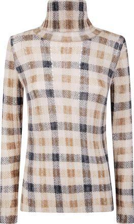 Twin-Set Turtle Neck Sweater Print