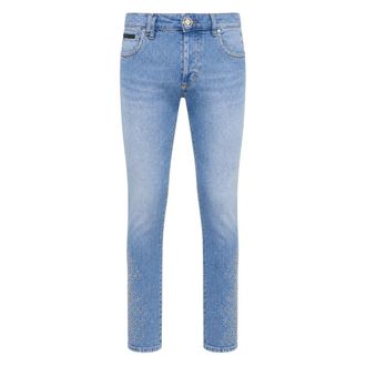 Philipp Plein Uomo, Jeans, Blu, W36, new
