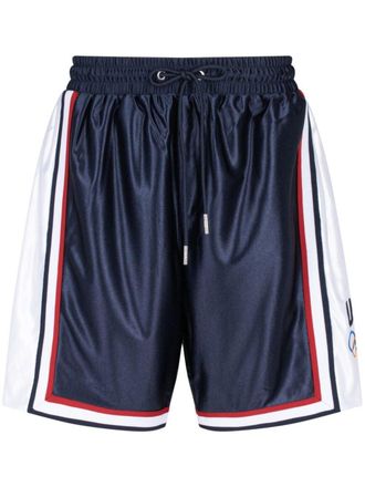 Kith Shorts Team USA Faille Ryan - Blu
