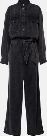 Isabel Marant Belted denim jumpsuit