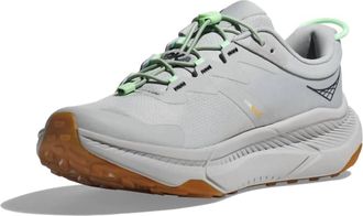 Hoka One One Womens Transport Everyday Running Shoes In Harbor Mist / Lime Glow