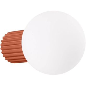 Wonderlamp Aplique De Pared Mido Rojo