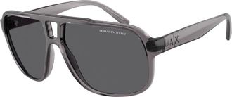 A|X Armani Exchange AX4104S Polarized 823981 Mens Sunglasses Grey Size 61