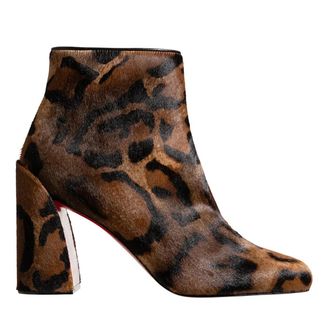 Christian Louboutin Ankle Boots - Jane Zipped Boots - leo print - Ankle Boots for ladies