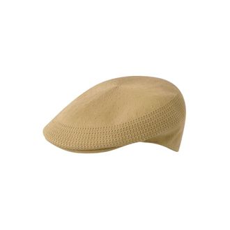 Kangol Tropic 504 Ventair Cap - Dames - Petten - Beige - XL - Leer - Accessoires