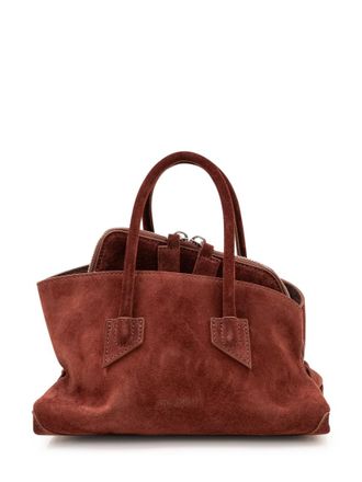 The Attico Brown La Passeggiata Mini Satchel