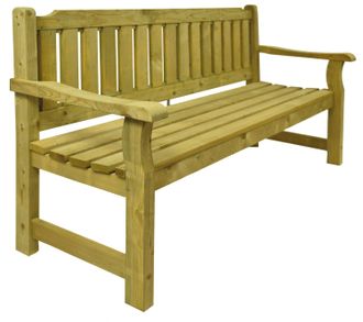 Lasa Home Banco De Exterior De Madera Impregnada En Autoclave Lasa