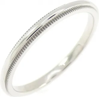 Tiffany & Co. Platinum Platinum 950 Band Ring (Pre-Owned)