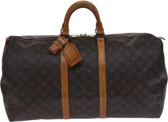 Louis Vuitton Pre-owned Weekend Bags, female, Brown, Size: ONE SIZE Pre-owned Keepall Duffle Bag