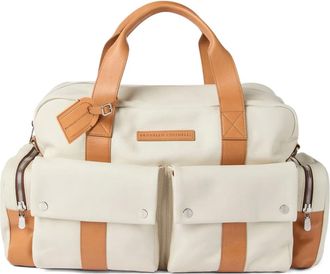 Brunello Cucinelli Borsone con tasche - Toni neutri