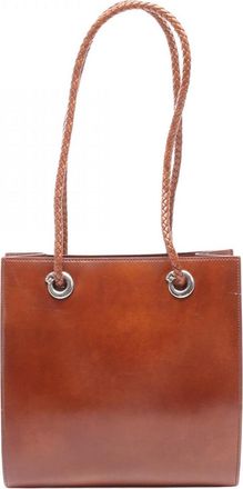 Cartier Panth&egrave;re Brown Leather Tote Bag (Pre-Owned)
