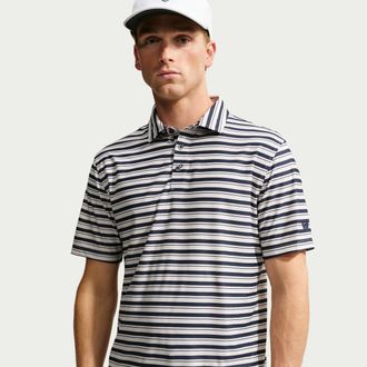 Nike Mens Tailored Performance Dri-FIT Golf Polo in Blue | IO2165-408