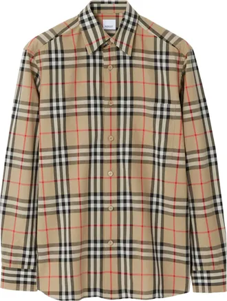 Burberry shirt gedragen door