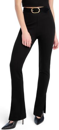 Favorite Daughter The Pointe Ponte Knit Pants in Black at Nordstrom, Size 10