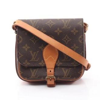 Louis Vuitton Tweedehands Canvas Louis Vuitton tassen - Dames - Pre-owned - Bruin - Maat: ONE Size
