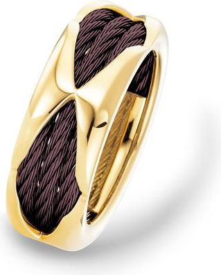 Charriol Celtic Dream Ring in Yellow Gold Pvd With Purple at Nordstrom, Size 7.25