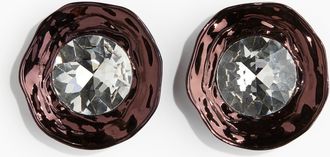 H&M Strassohrringe - Beige