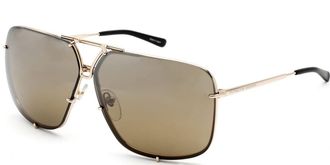 Porsche Design P8928 B Mens Sunglasses Gold Size 67