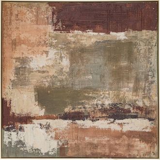 Atmosphera Lienzo Hank Cuadrado De 116 X 116 Cm - Atmosphera Cr&eacute;ateur DInt&eacute;rieur