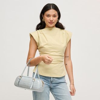 Urban Expression Athena Shoulder Bag in Blue at Nordstrom