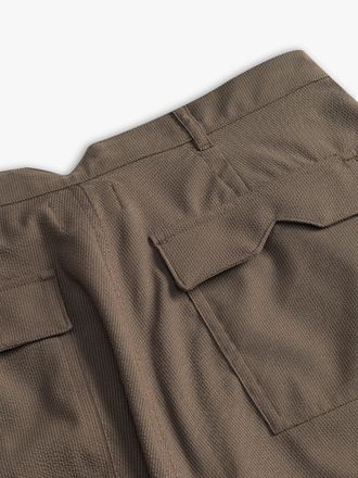 Rhude Linen Parachute Cargo Pants - Olive