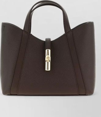 Furla goccia small leather shoulder bag