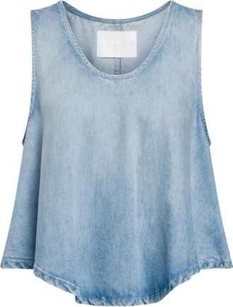 Dondup Mujer, Camisetas, Azul, Talla: M