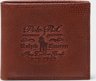 Polo Ralph Lauren Mens Heritage logo leather wallet