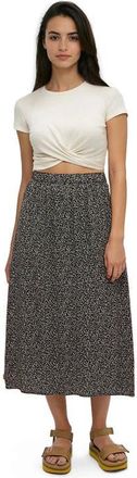 tentree Yaletown Skirt in Meteorite Black/scattered Dot at Nordstrom, Size X-Small
