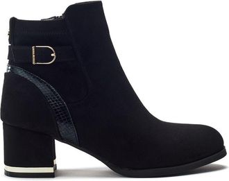 Moda in Pelle Moda in Pelle Womens Peyari Black Boots Faux Leather - Size EU 40