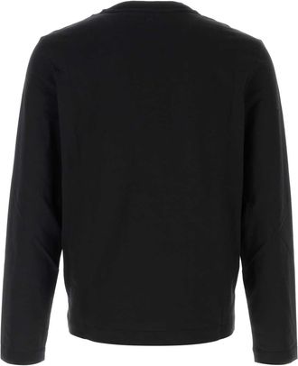 Ami Embroidered Heart Logo Sweatshirt - Black