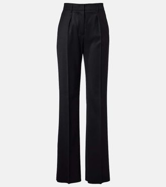 Max Mara Cannes virgin wool straight pants